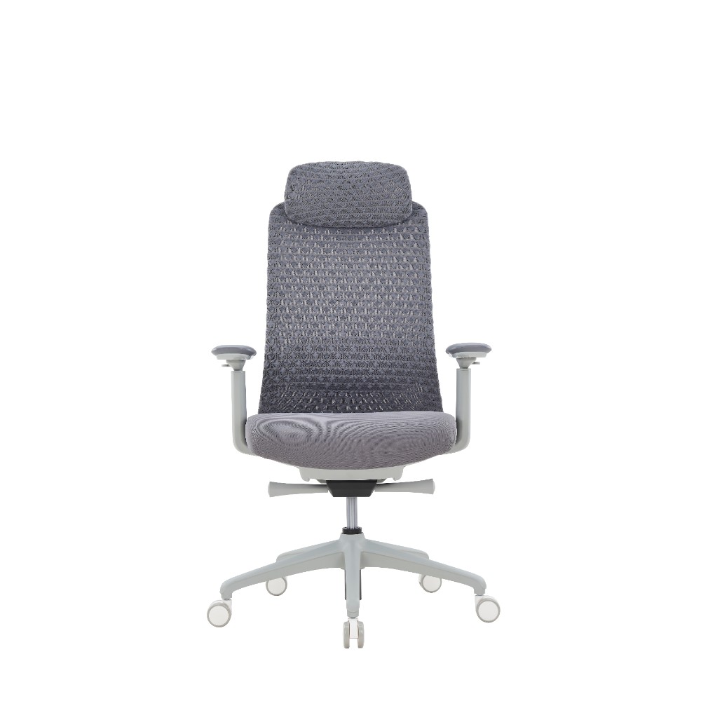 Кресло эргономичное SitZone CH-531A, ткань, пластик, серый - 3