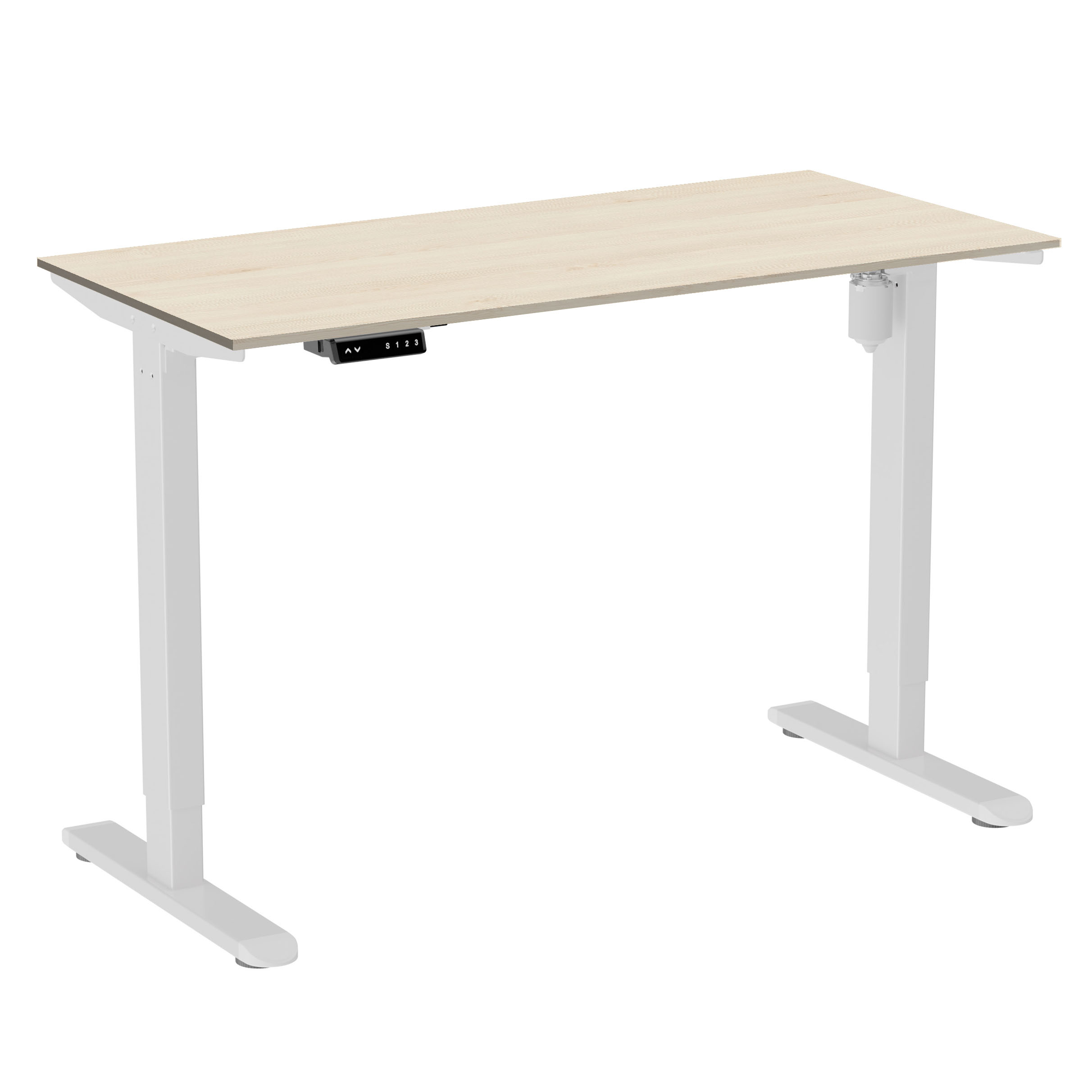 Стол с электроприводом WellDesk Light 1300x675х18 мм