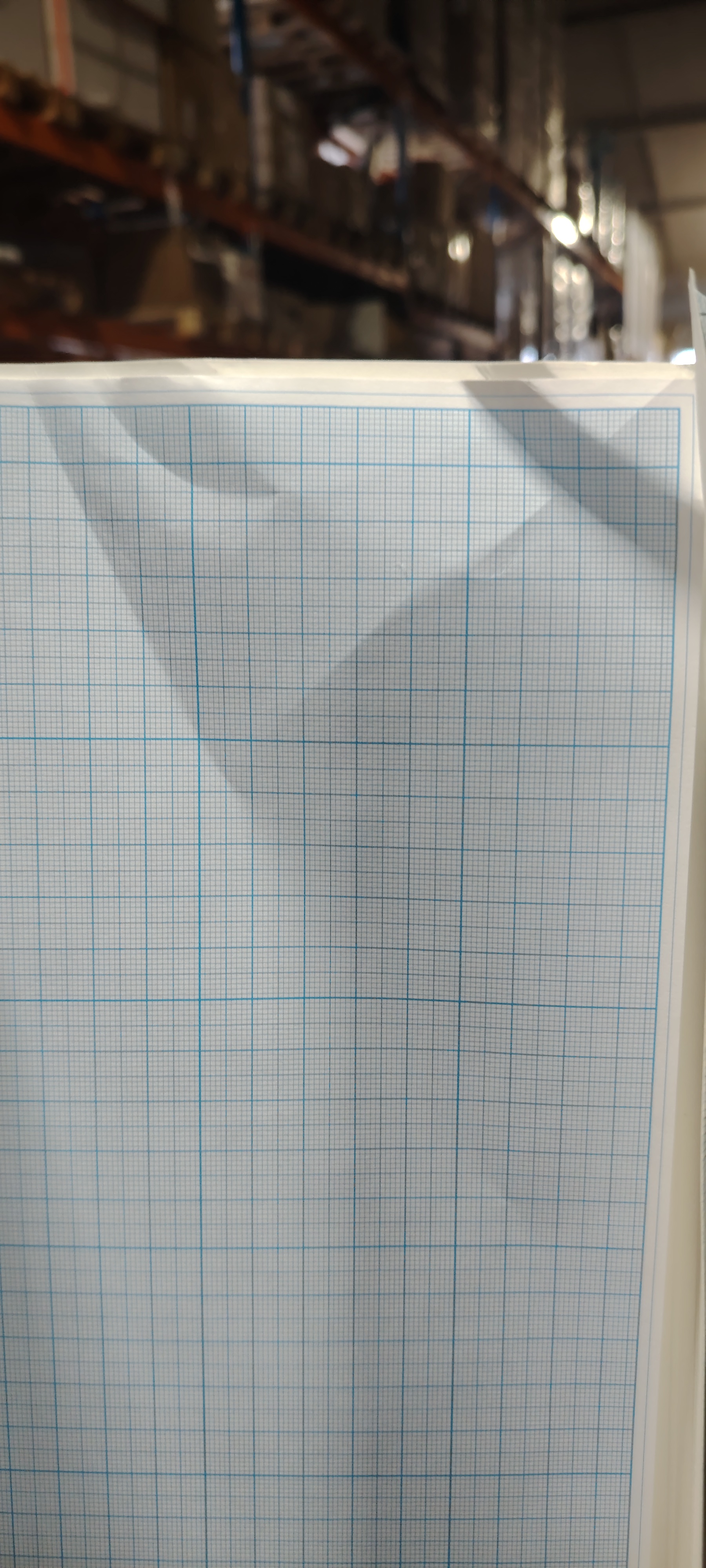 Бумага миллиметровая OfficeSpace, А3, 10 листов, -50% - 4