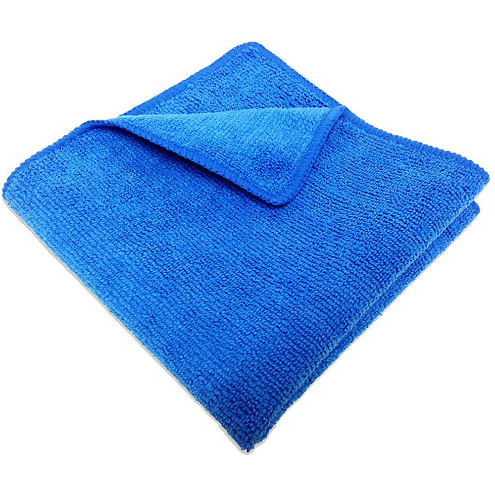 Салфетка из микроволокна, 320г/м2, 35х40см, 2шт/упак, синий