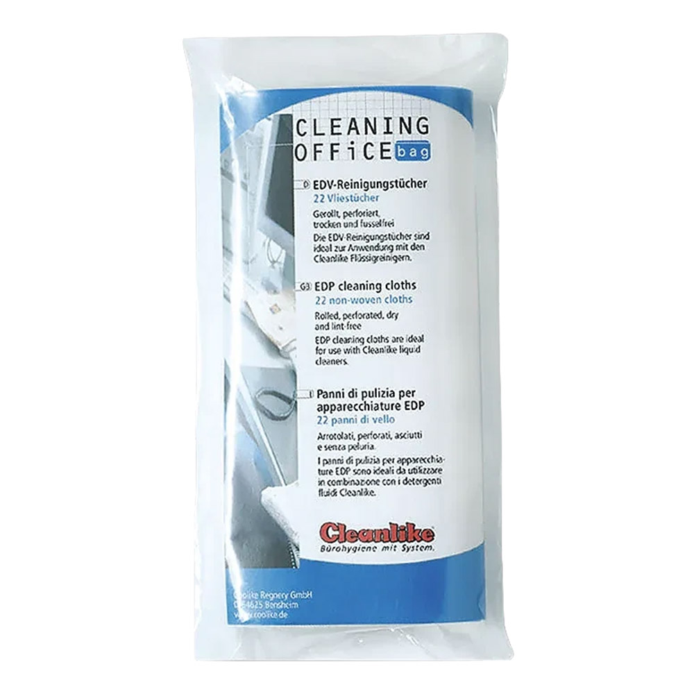 Чистящие сухие салфетки в рулоне