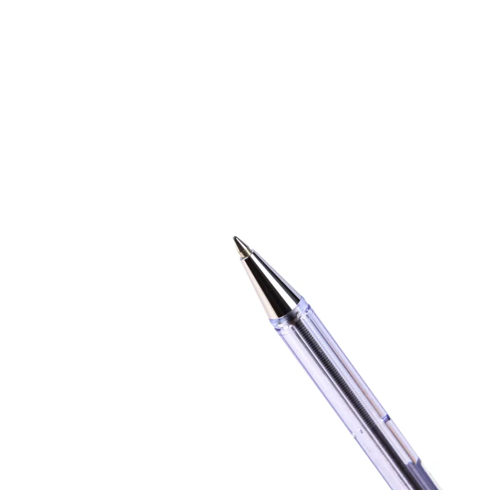 Ручка шариковая "ВК 77", 0.7 мм, прозрачный, стерж. фиолетовый - 6