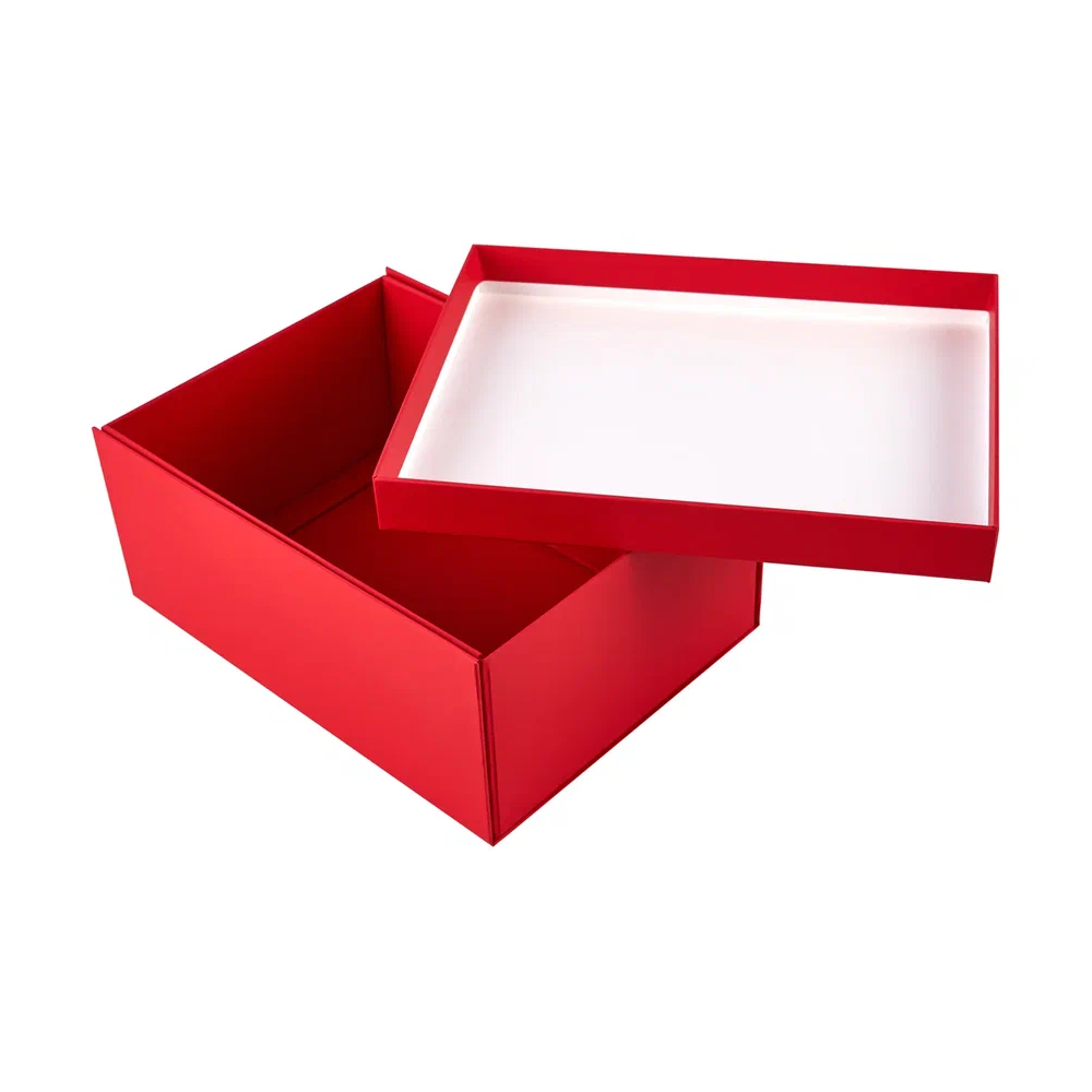 Коробка картонная, 220х160х95 мм, красный - 6
