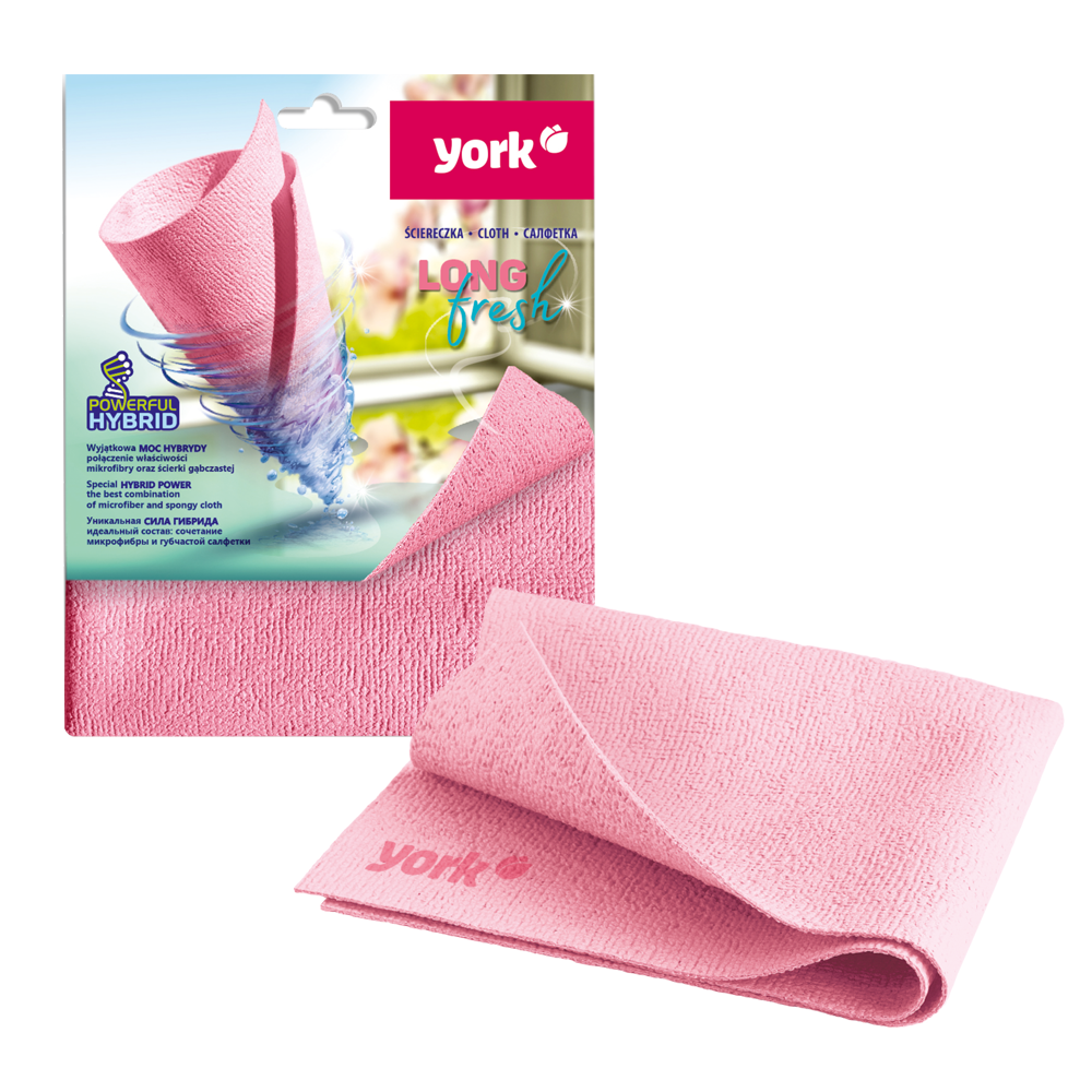 Салфетка из микроволокна "YORK ЛонгФреш"