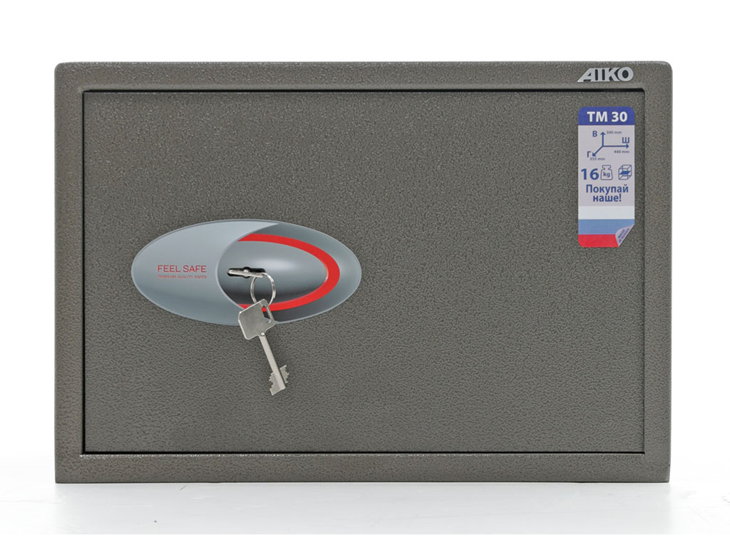 Офисный сейф AIKO TM-30, 300x440x355мм - 2