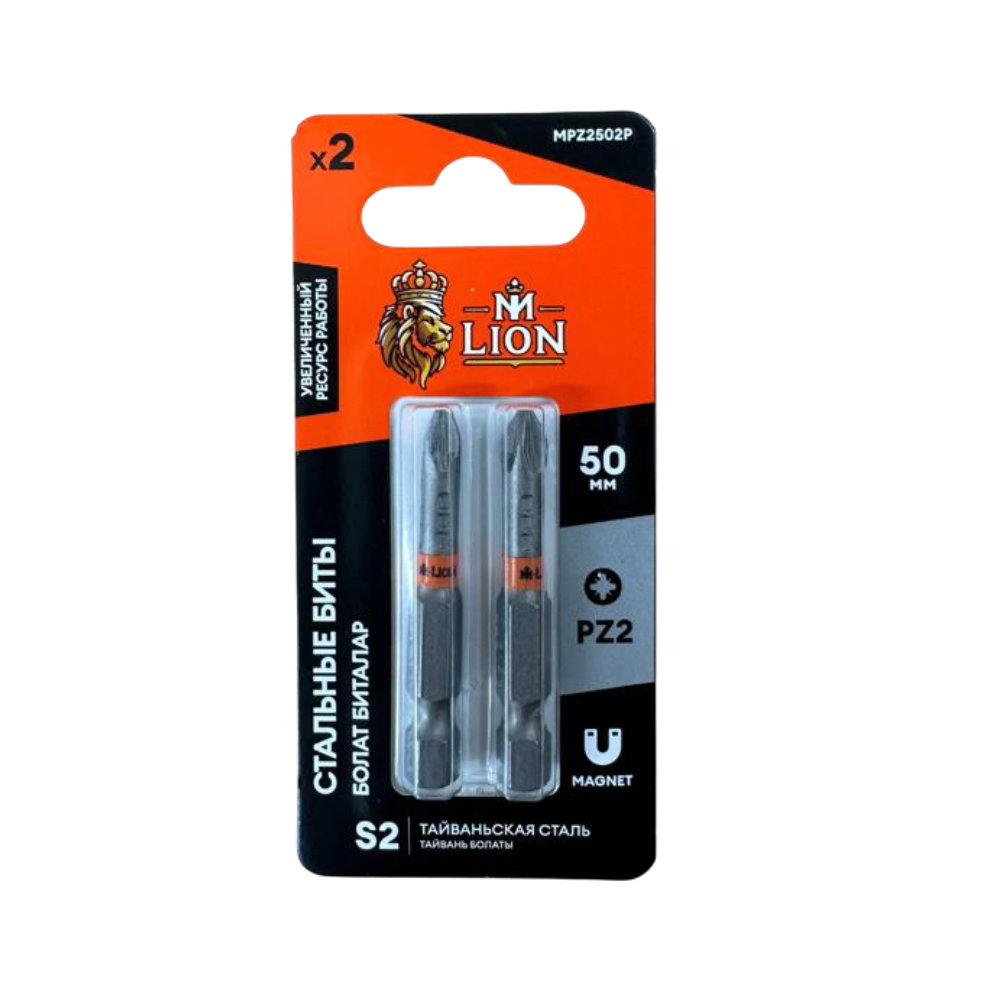 Бита стальная M-Lion MSBPH2150-2, PH 2х150 мм