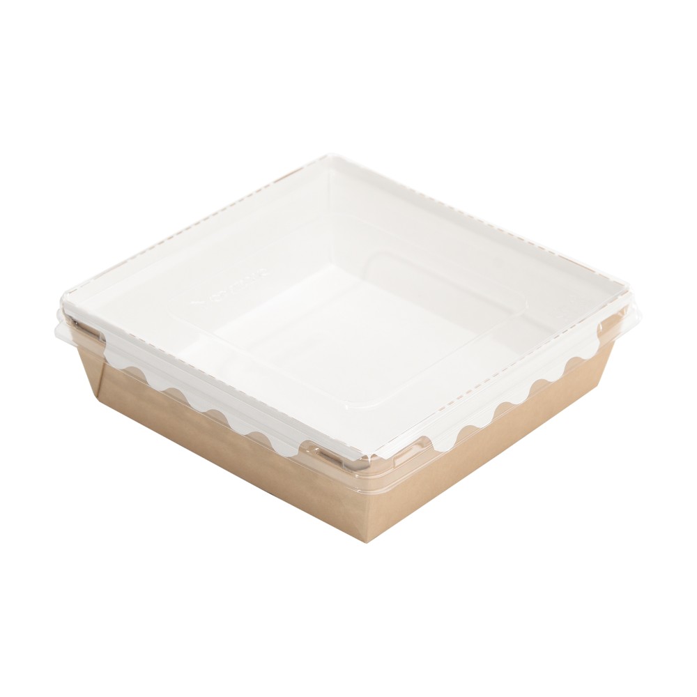 Контейнер бумажный для салата, 900 мл