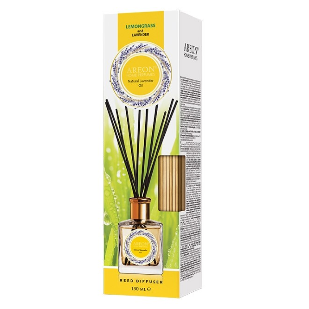 Аромадиффузор Areon Home perfume sticks лемонграсс и масло лаванды, 150 мл - 3