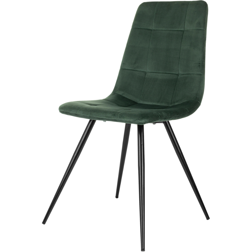 Стул Бюрократ "CH-K1_4", ткань, зеленый, металл,  комплект 4 штуки - 3