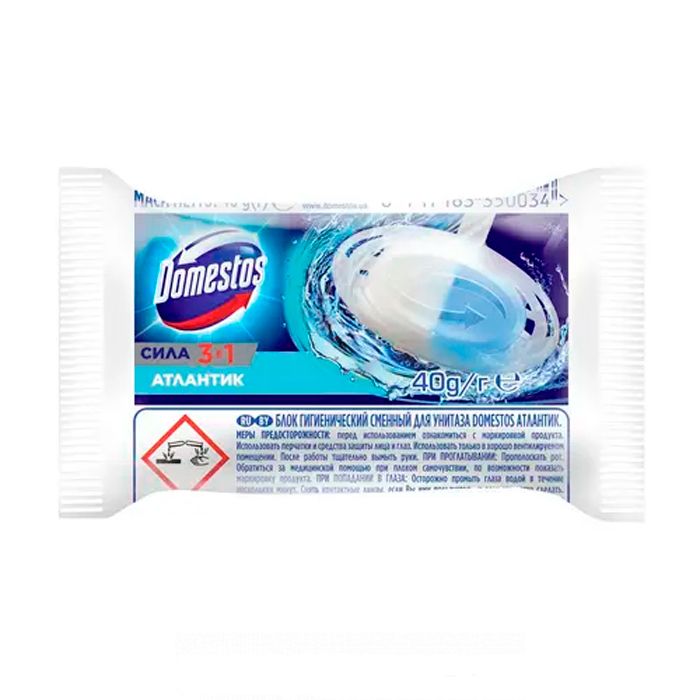 Сменный гигиенический блок для унитаза "Domestos"