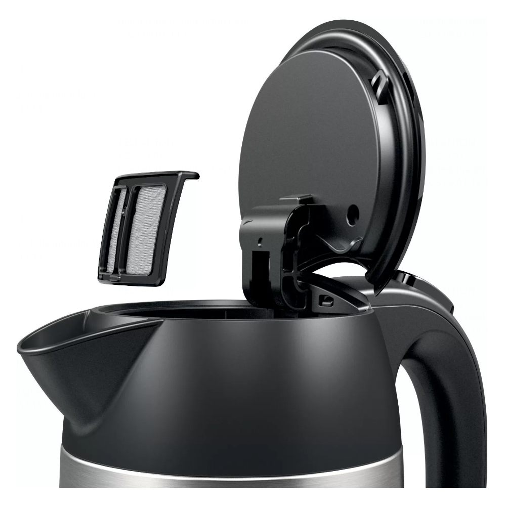Электрочайник BOSCH TWK3P420 CTWK34A, черный - 4