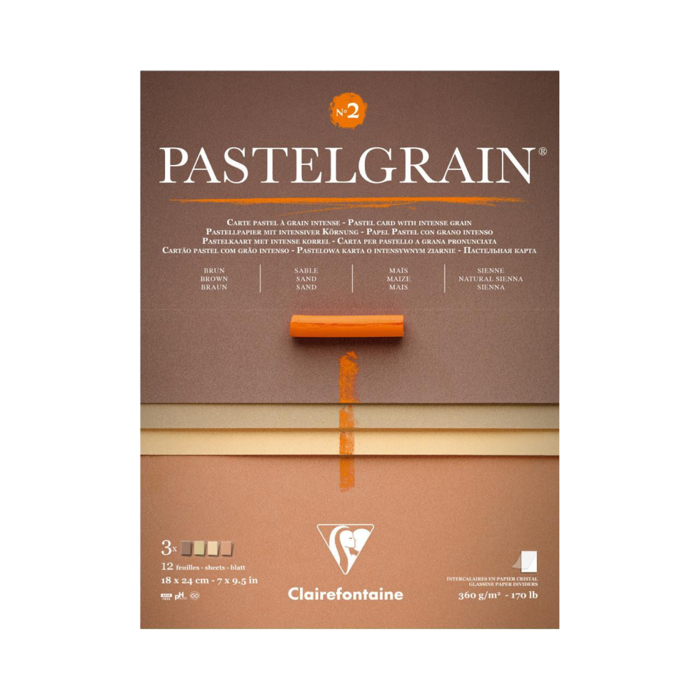 Блок бумаги для пастели "PastelGrain" №2