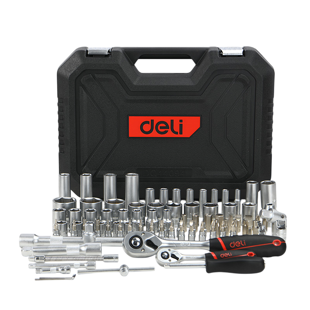 Набор инструмента 1/4", 1/2" Deli RS EDQ44094, 94 предмета - 2