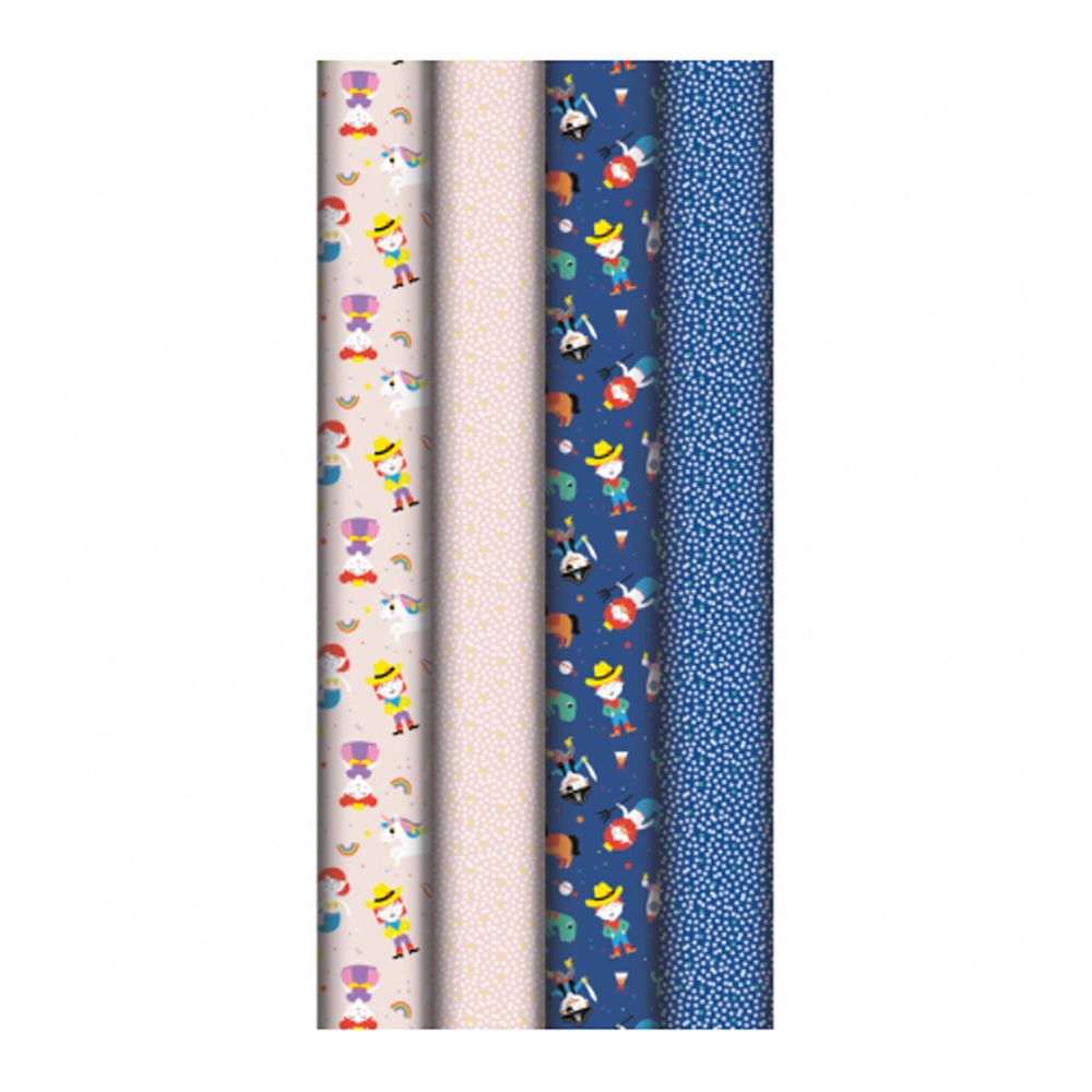 Бумага декоративная в рулоне "Exellia. Heroes"