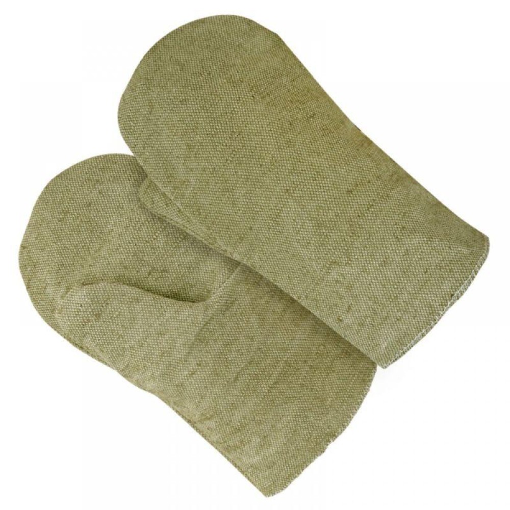 Рукавицы брезентовые с огнеупорной пропиткой