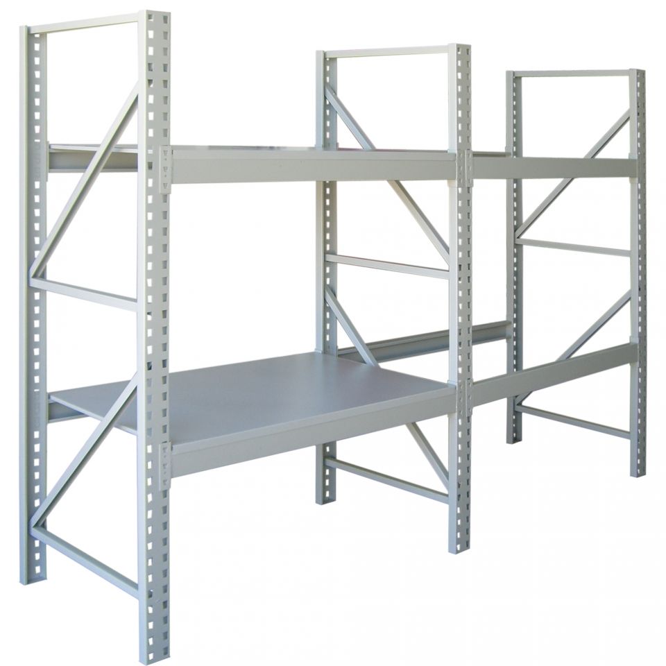 Стойка для стеллажа складского (тип СС), 2000x800x90 мм - 2