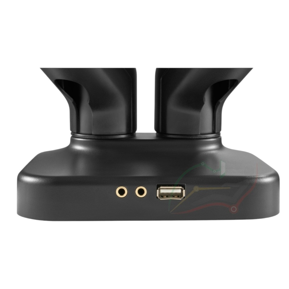 Крепление для 2-ух мониторов Power Black DBL, черный - 6