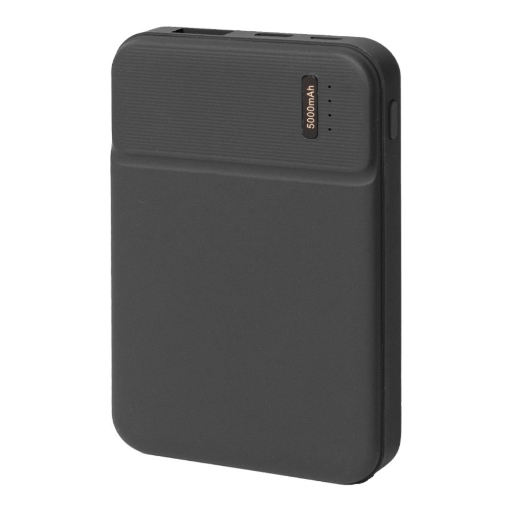 Внешний аккумулятор Power Bank "Flash 5", 5000 mAh, черный