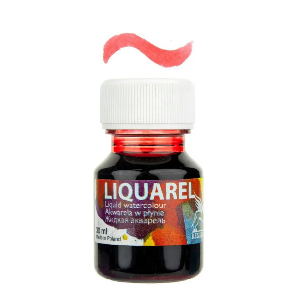 Акварель жидкая "Liquarel", 134 алый, 30 мл