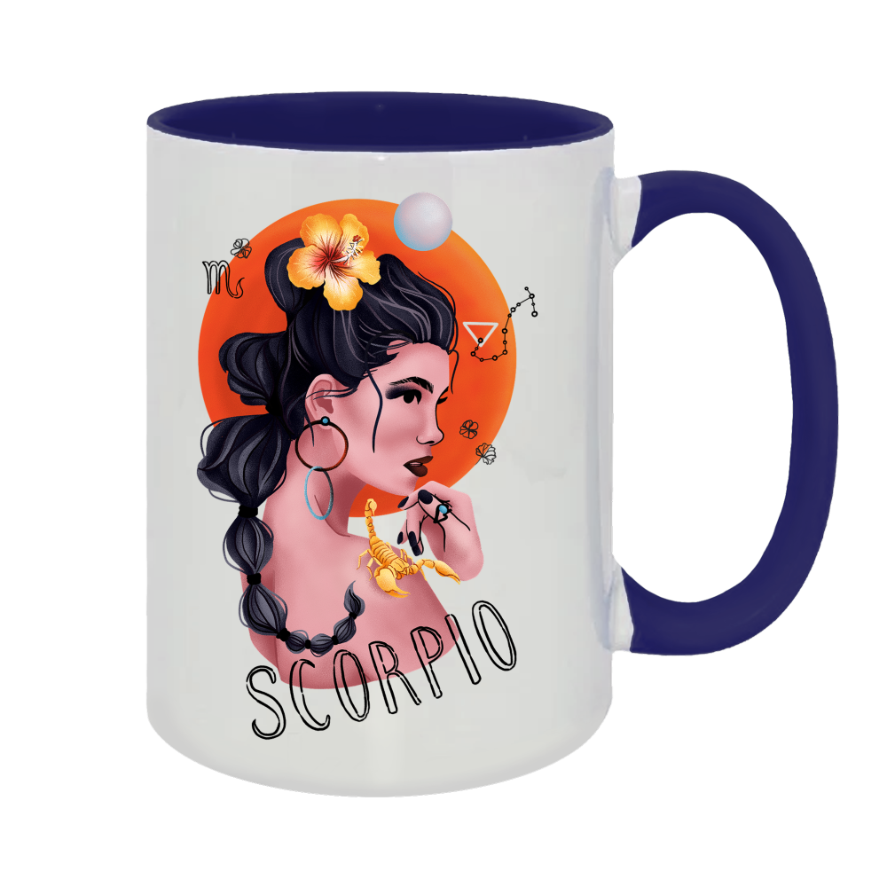 Кружка керамическая "Скорпион"