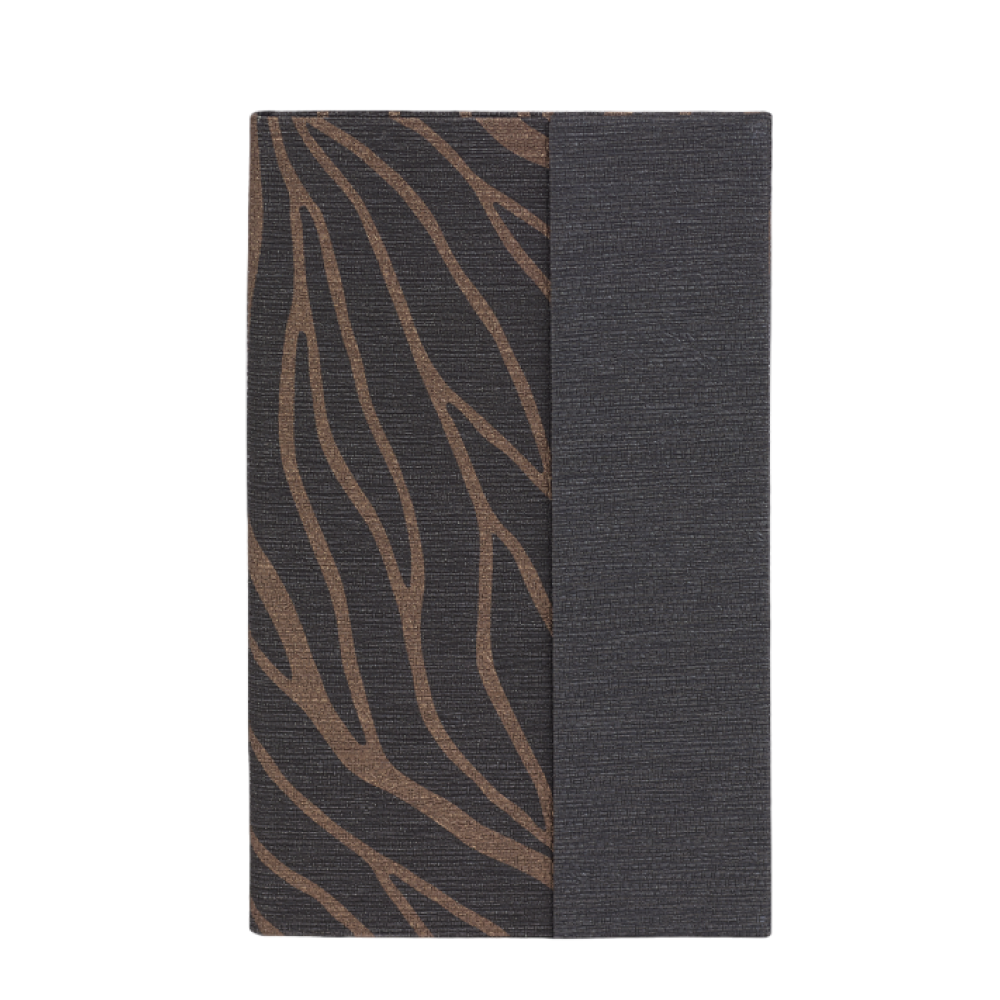 Блокнот "Waves bronze", А5, 96 листов, линейка, бронзовый