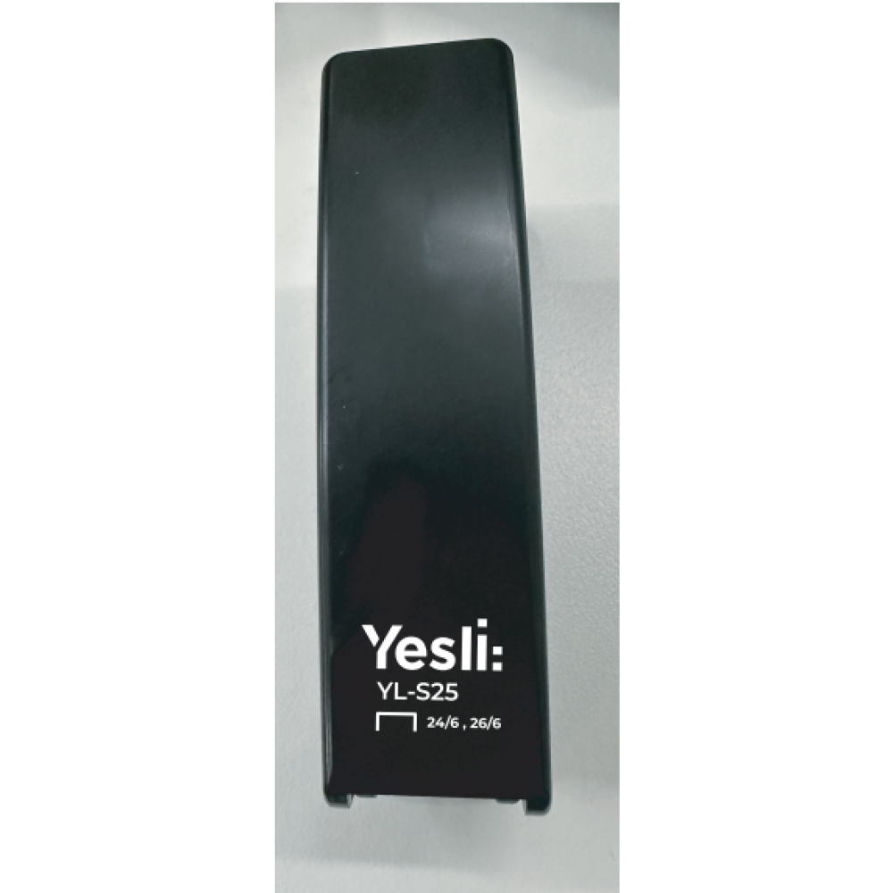 Скобосшиватель Yesli: "YL-S25", 25 листов, черный - 2