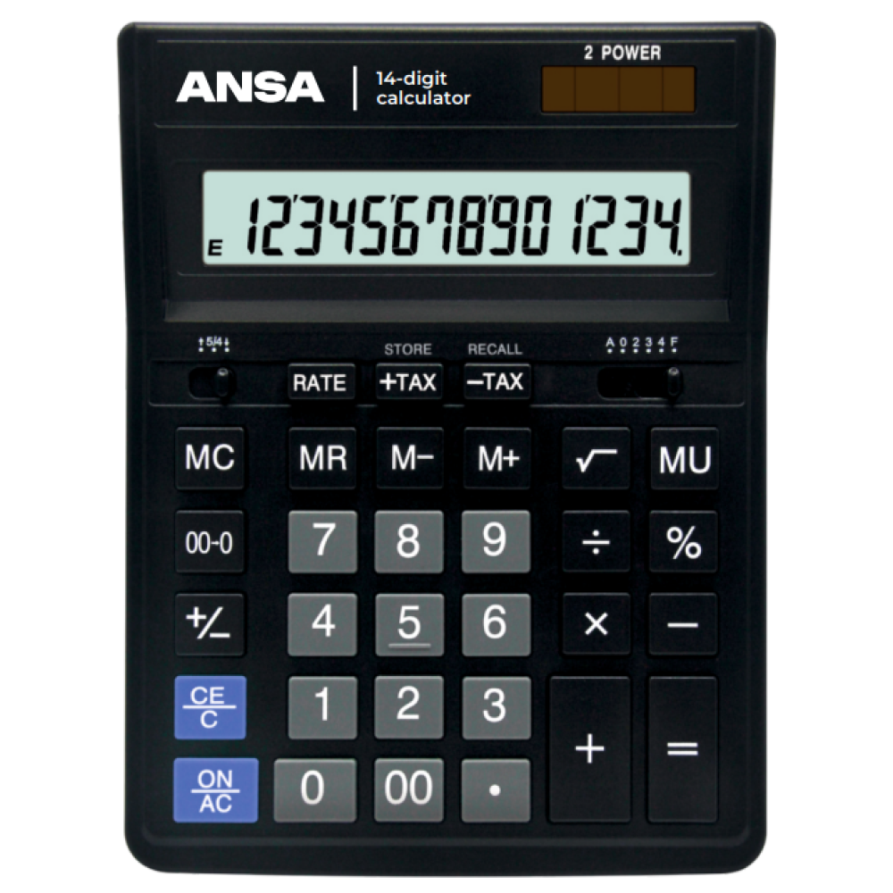 Калькулятор настольный Ansa "AN554S"
