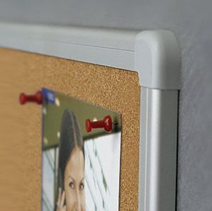 Доска пробковая в алюминиевом профиле "Alu 23", 120x180 см, -30% - 3