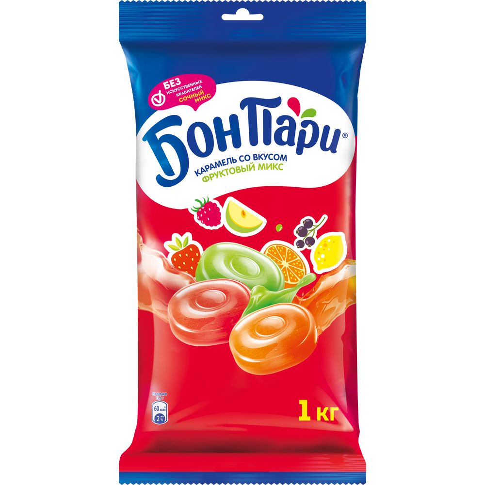 Леденцы фруктовые "Бон Пари ассорти"