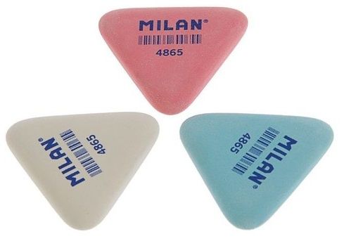 Ластик Milan "4865", 1 шт, ассорти - 2