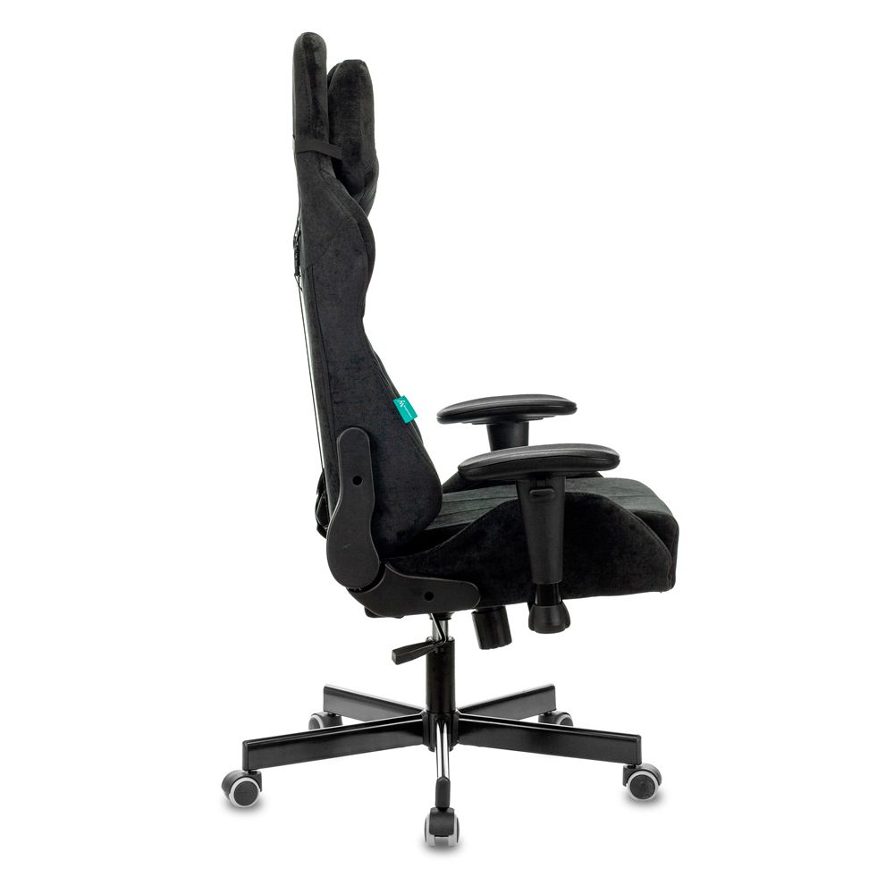 Кресло игровое Бюрократ VIKING "KNIGHT FABRIC", ткань, металл, черный - 3