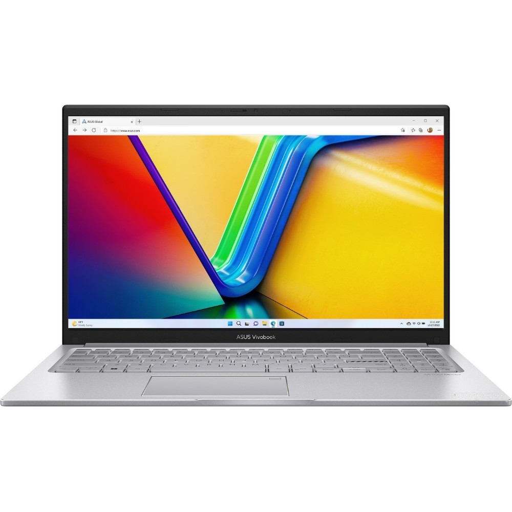 Ноутбук ASUS Vivobook 15 X1502VA-BQ1269,16GB, DOS, мышь, серебристый