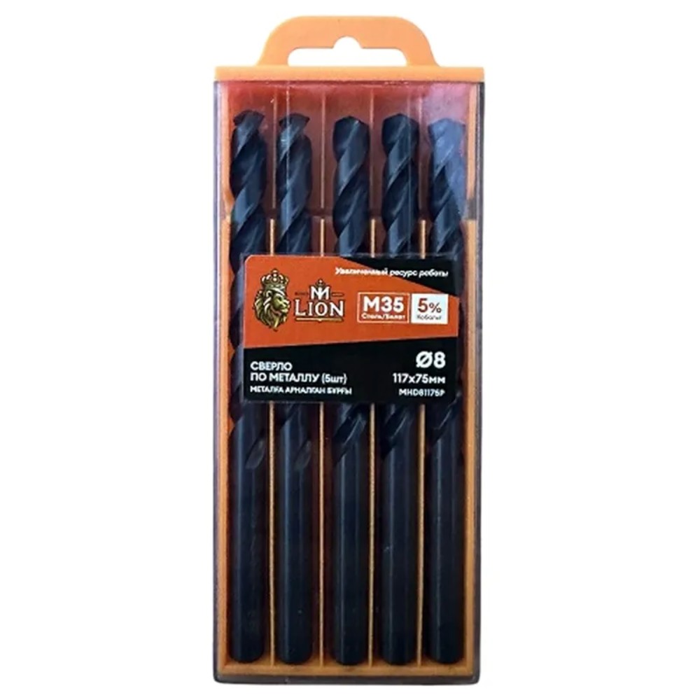 Сверло по металлу M-Lion, MHD81175P