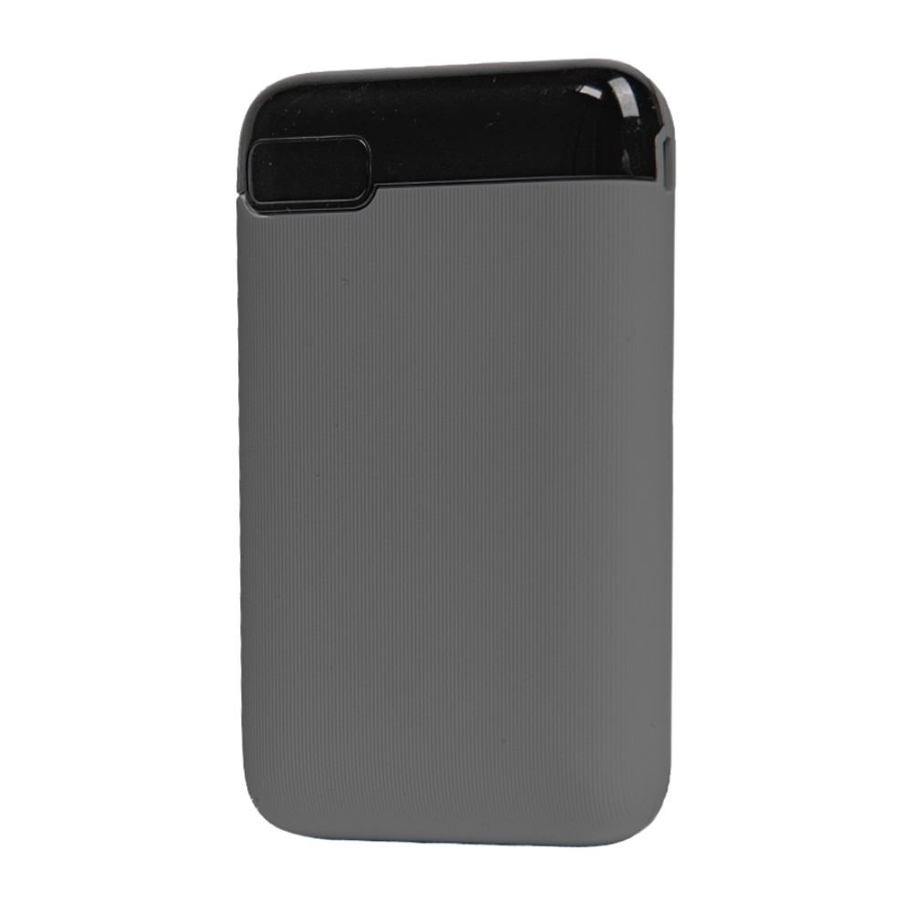 Внешний аккумулятор Power Bank "Num 5", 5000 mAh, серый - 2