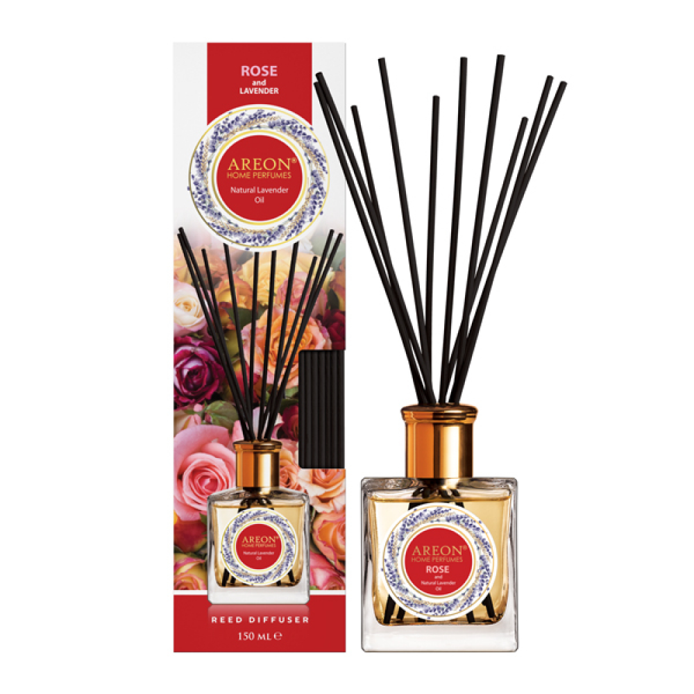Аромадиффузор Areon Home perfume sticks роза и масло лаванды, 150 мл - 2