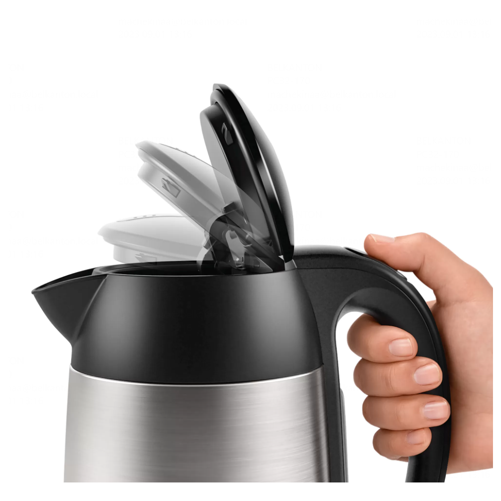 Электрочайник BOSCH TWK3P420 CTWK34A, черный - 3