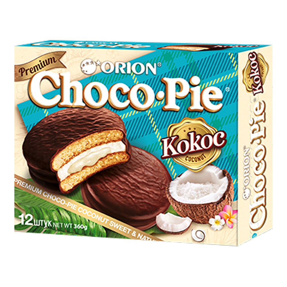 Печенье «Choco Pie Coconut» в глазури