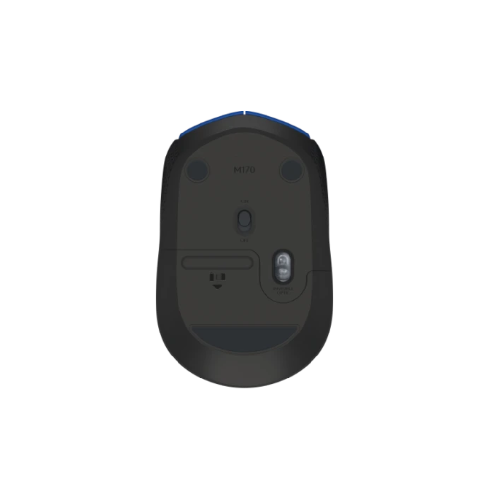 Мышь Logitech "Mouse M171", беспроводная, 1000 dpi, 3 кнопки, серый