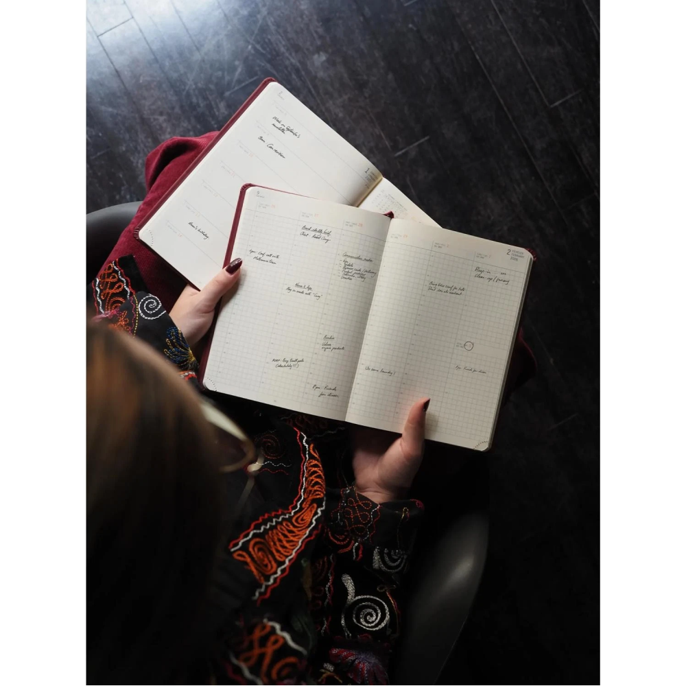 Еженедельник датированный "Rhodia", 80 листов, оранжевый, 2026