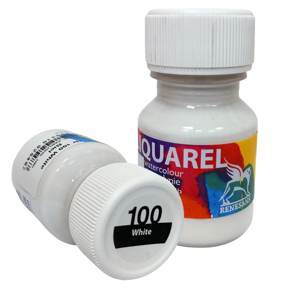 Акварель жидкая "Liquarel", 100 белый, 30 мл - 2