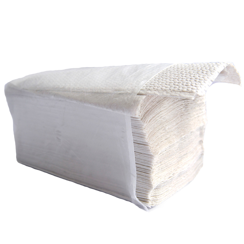 Полотенца бумажные V-сложение, 2 слоя