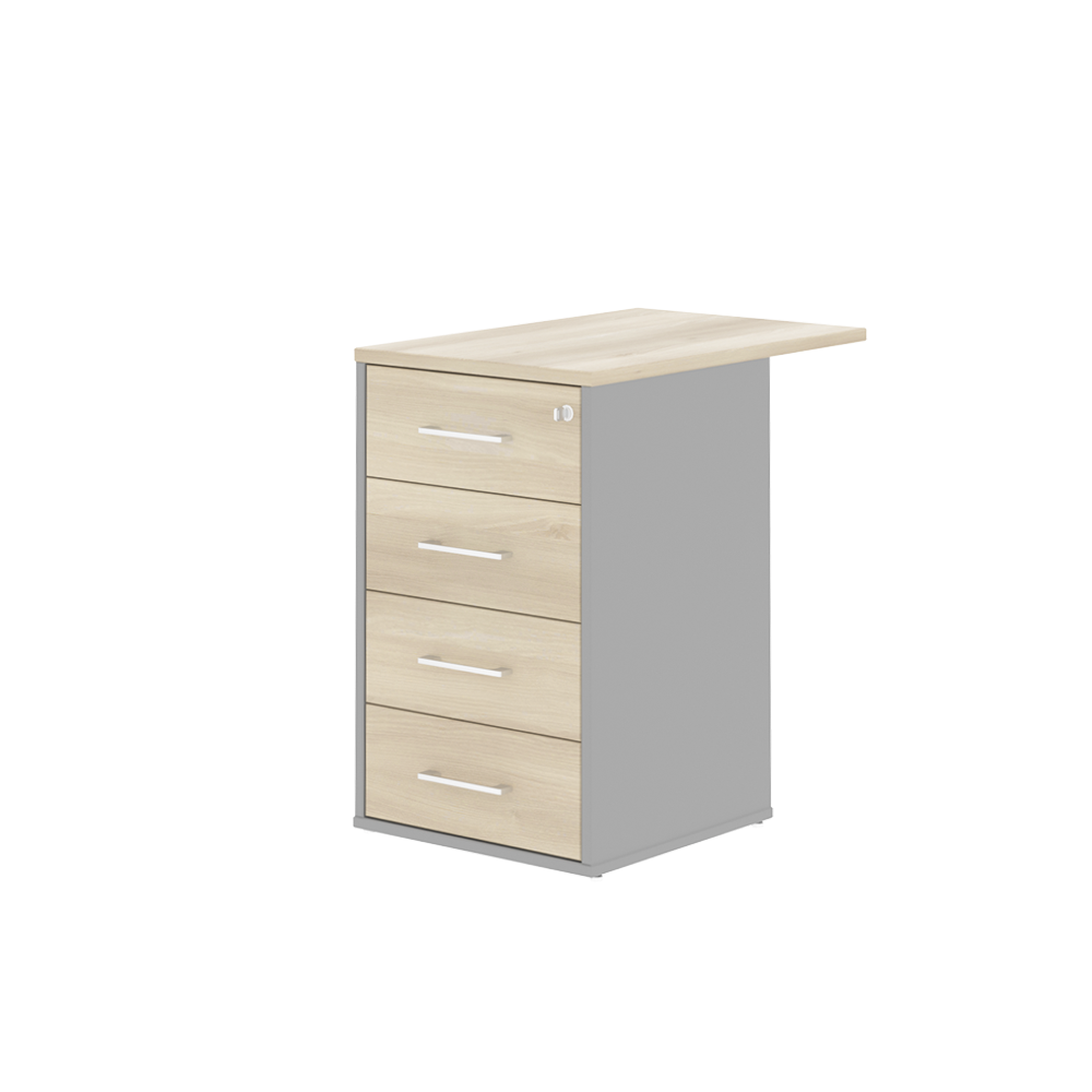 Коллекция Титан Тумба приставная ТН524Т/1_ЗМ+ТН520К-22