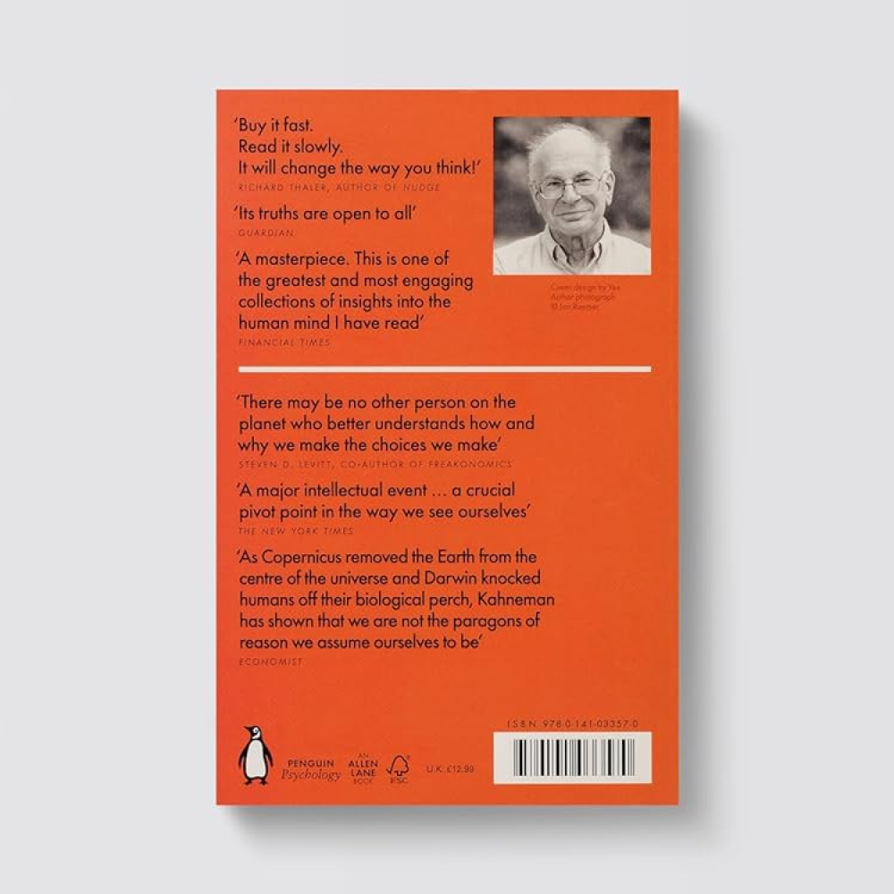 Книга на английском языке "Thinking Fast and Slow", Kahneman Daniel - 2