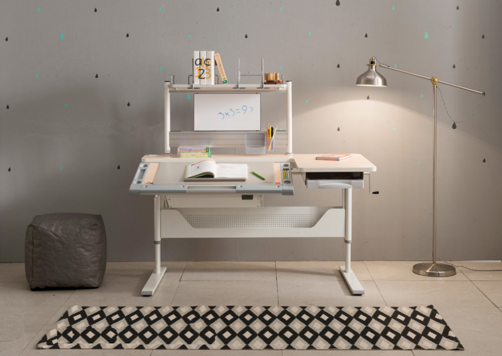 Полка Comf-Pro MINI SMART задняя, 840х620х240 мм, дуб белый, c доской белой - 5