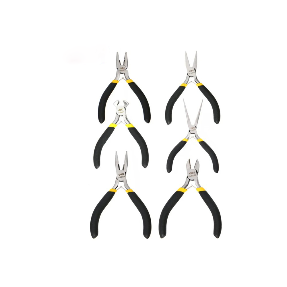 Набор мини-плоскогубцев Deli YS EDL103205-6