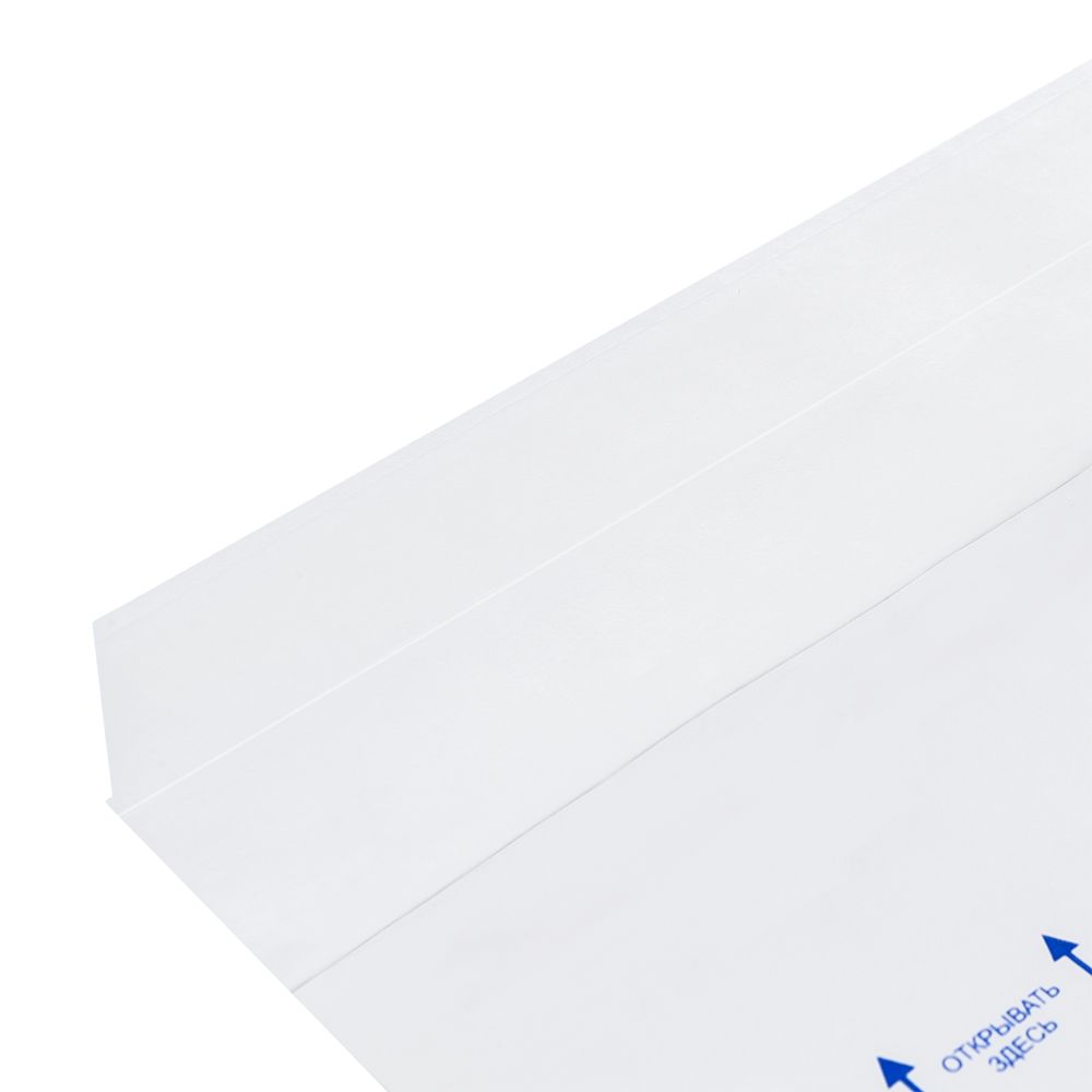 Конверт самоклеящийся с отрывной лентой, 1 шт, белый - 2
