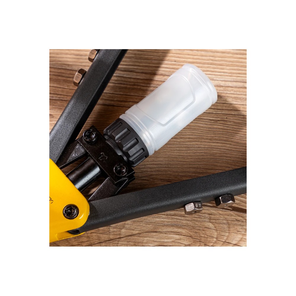 Заклепочник двуручный Deli YS EDL236913, 330 мм, 2.4- 6.4 мм, желтый, черный - 6