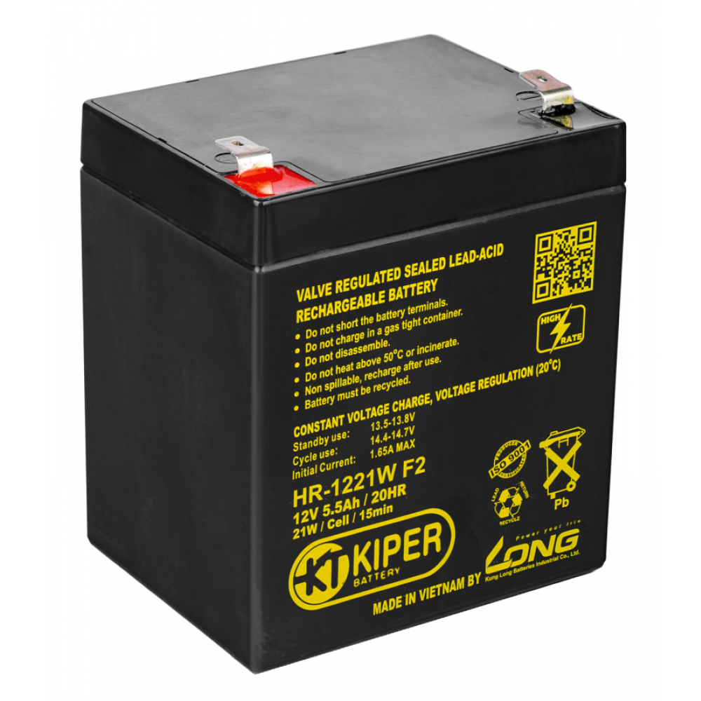 Аккумуляторная батарея Kiper HR-1221W F2