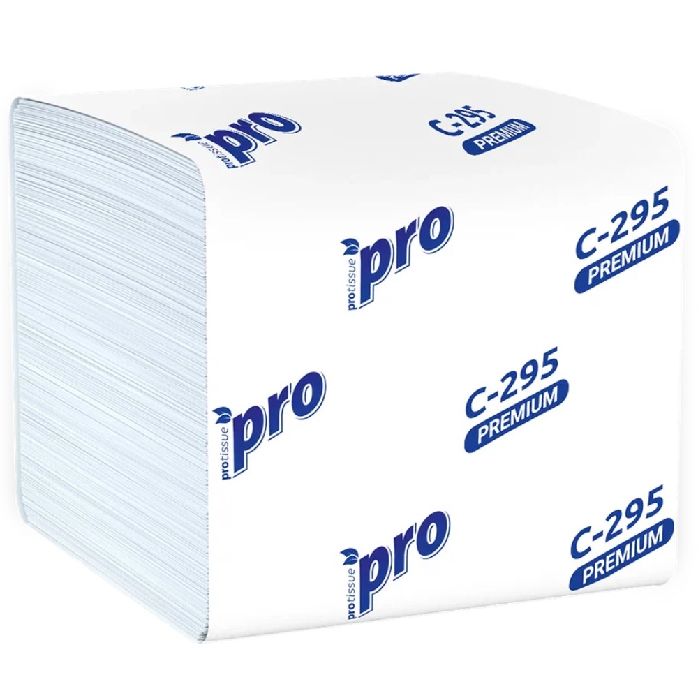 Салфетки бумажные PROtissue 10,5х21 см