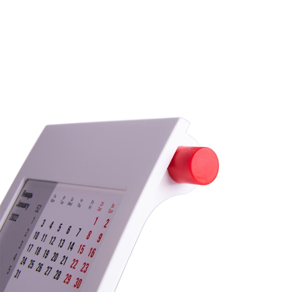 Календарь настольный "9510" 2026-2027, белый, красный - 4